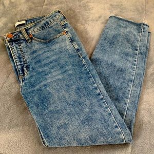 LC Lauren Conrad High-Rise Skinny Ankle jeans